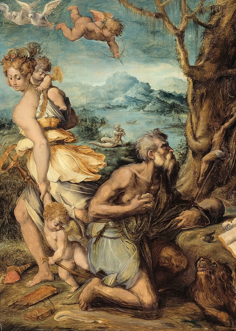 Le tentazioni di San Gerolamo - Art Istitute di Chicago